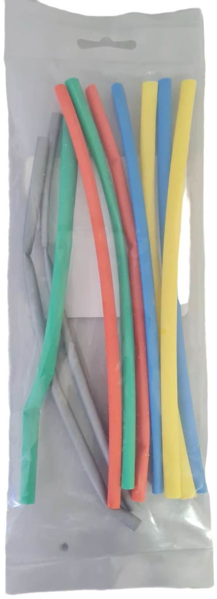 TUBO TERMOCONTRAIBLE 5MM 10PCS LARGO 200MM MULTI COLOR 5605787043865 MARCA ANTE2