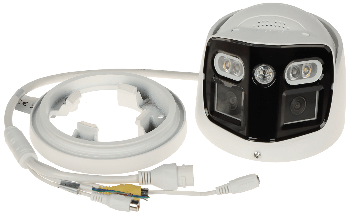 DH-IPC-PDW3849P-A180-E2-AS-PV CAMARA DOMO IP POE 2x4MP 2.8MM TiOC Doble Lentes ALARMA WizSense METAL MAX512GB2