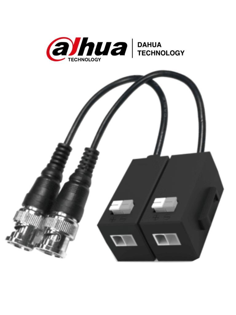 Balun Pasivo 2MP Dahua DH-PFM800-E HDCVI/TVI/AHD/CVBS por cable UTP CAT5E/6 (Con Botón) 0
