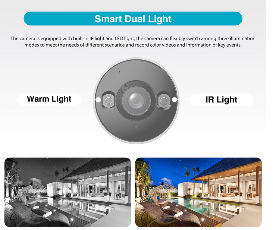 DH-IPC-F3DP-IL CAMARA BALA WIFI6 3MP 2.8MM SMART COLOR MICROFONO MICRO SD MAX 256GB 2.4G IP67 DAHUA4