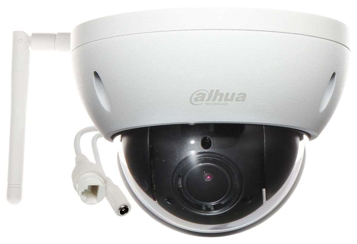 DH-SD22204DB-GNY-W CAMARA DOMO PTZ IP 2MP 4X 2.8-12MM Starlight WIFI IK10 H.265+ SMD3.0 WizSense AI MAX 512GB OFERTA2