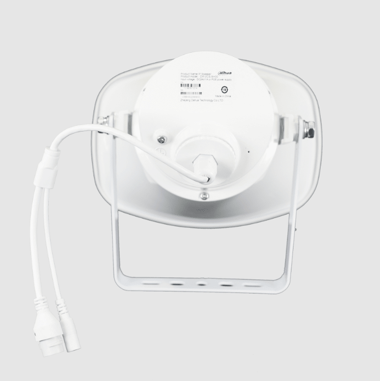 DH-VCS-SH30 Oradora Parlante  IP 120dB 15W POE 24V MAX 100MT TF 512MB CON MIC IEEE 802.3at IP674