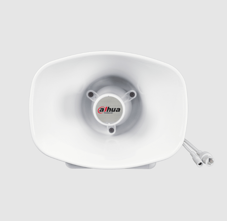 DH-VCS-SH30 Oradora Parlante  IP 120dB 15W POE 24V MAX 100MT TF 512MB CON MIC IEEE 802.3at IP676