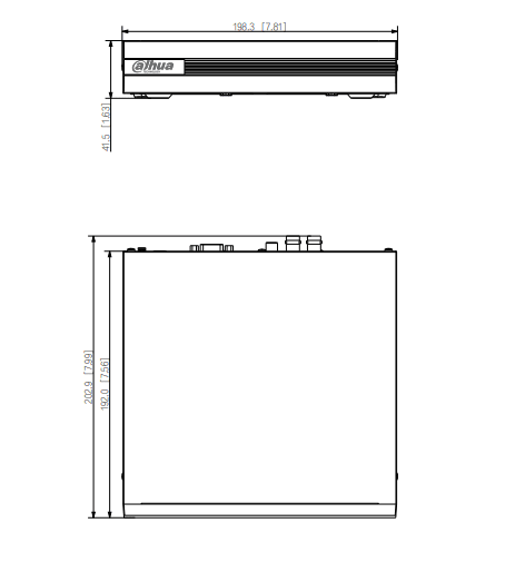 DH-XVR1B04-I XVR LITE 1080N/720P 4CH 1HDD WizSense Max 2MP OFERTA6
