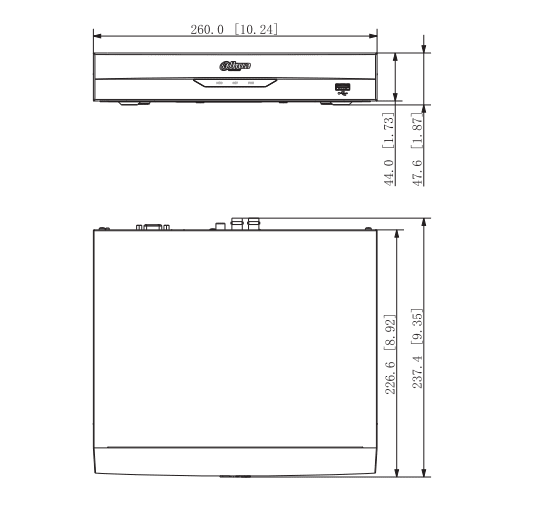 DH-XVR5104HS-I3-OFERTA XVR 4CH 1HDD WizSense  SMD Max 5MP,IA de Canal Completo,Max 8CH IP,HDCVI/AHD/TVI/CVBS2
