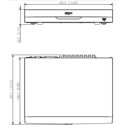 DH-XVR5116HE-I3  XVR 16CH 1HDD WizSense SMD Max 5MP Lite,IA,Alarma,Max 24CH IP,HDCVI/AHD/TVI/CVBS7