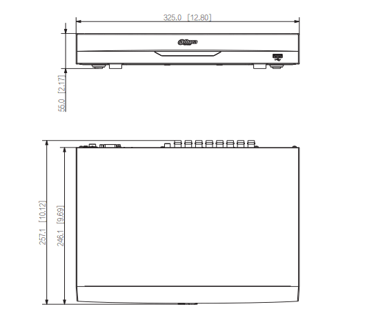 DH-XVR5116H-4KL-I3 XVR 16CH 1HDD WizSense SMD Max 4K,IA,Max 32CH IP,HDCVI/AHD/TVI/CVBS7