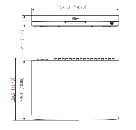DH-XVR5232AN-I3 V2 XVR 32CH 2HDD WizSense Max 5MP,IA,Max 48CH IP,HDCVI/AHD/TVI/CVBS,Max 16TB7
