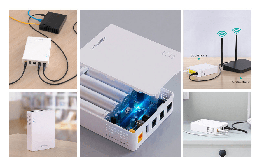 KP3 MINI UPS 10000MAH 18W 2A SMART MINI DC 12V 9V 5V MARCA MARSRIVA4