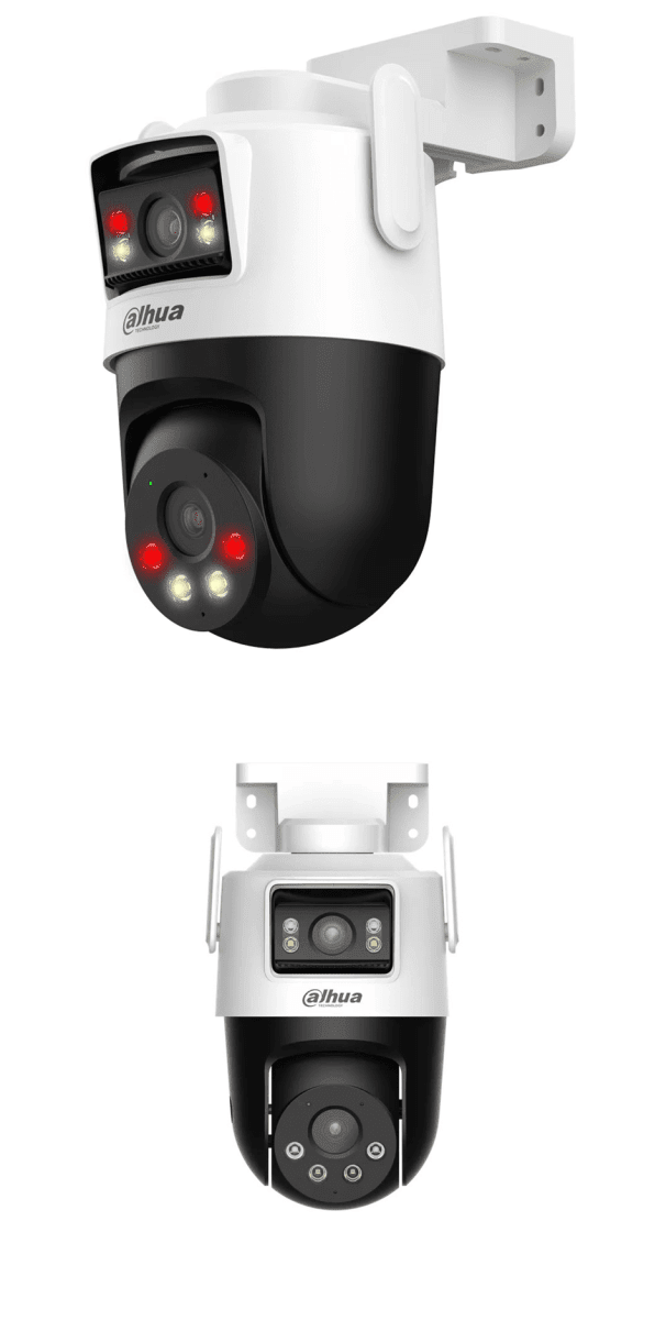 DH-IPC-P5D-5F-PV CAMARA IP WIFI6 PT 5MP 2.8 Y 6MM DOBLES LENTE COLOR ALARMA AUDIO BIDIRECCIONAL WIFI 2.4GHZ MAXIMA MICRO SD 256GB 12V3