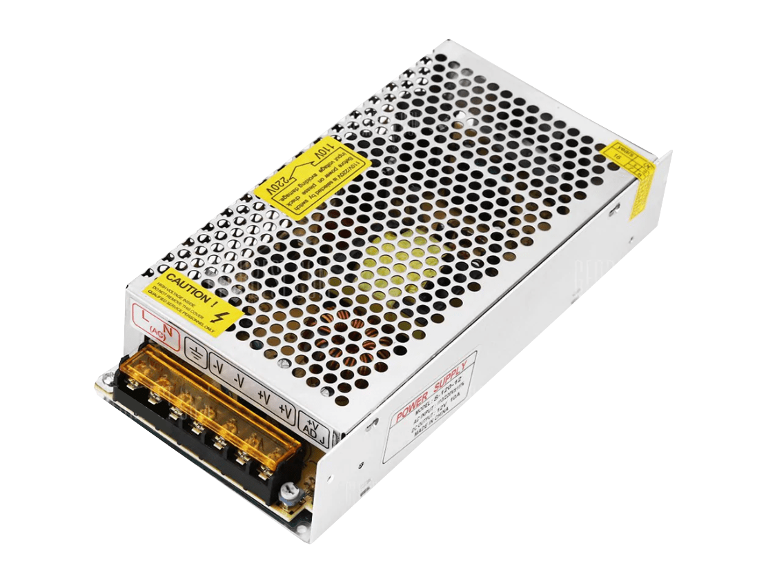 FUENTE DE PODER METALICO 12V 10A 120W 0