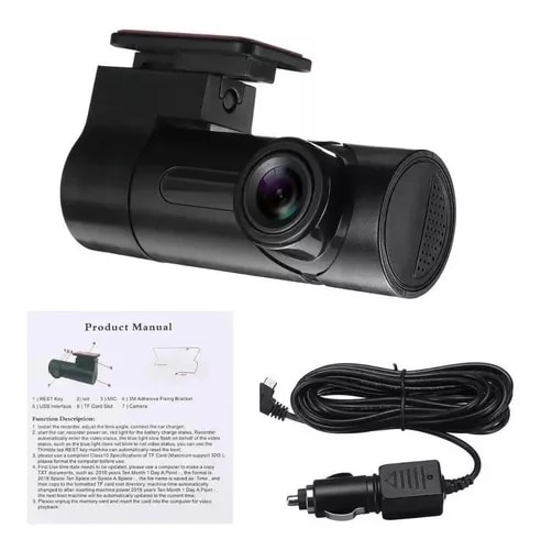 G10 CAMARA DVR 2MP(1080P) OCULTA SEGURIDAD AUTO WIFI APP CELULAR 0
