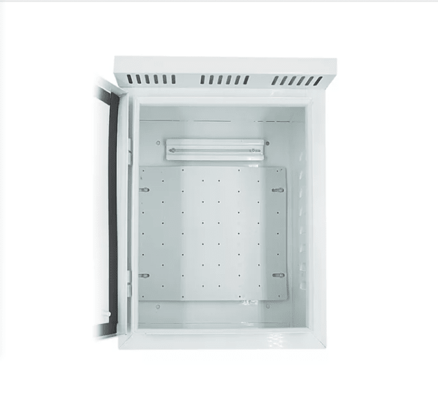 GABINETE MURAL EXTERIOR 40*50*18CM Metal Con llave BLANCO IAI TECH2