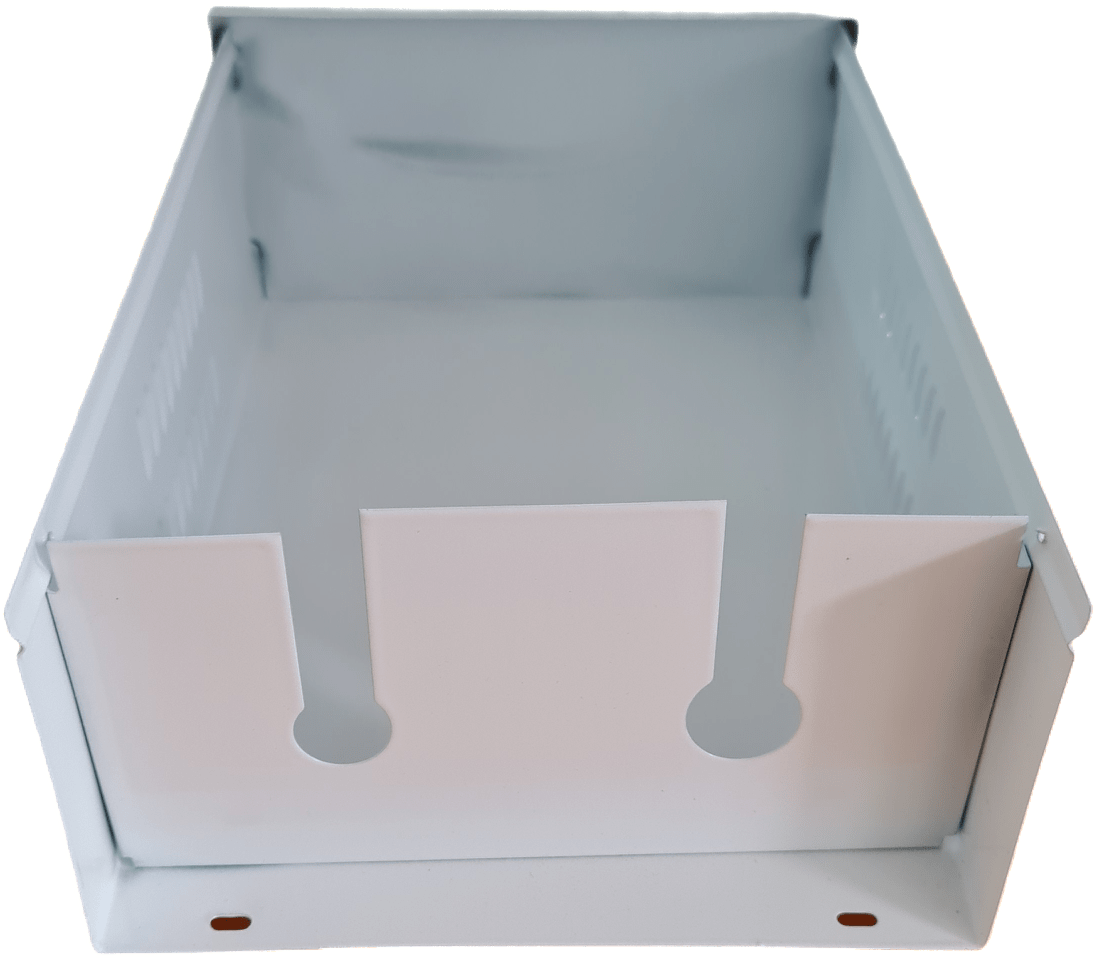 GABINETE MURAL EXTERIOR 28*19*10CM Metal Color:Blanco  IAI TECH3