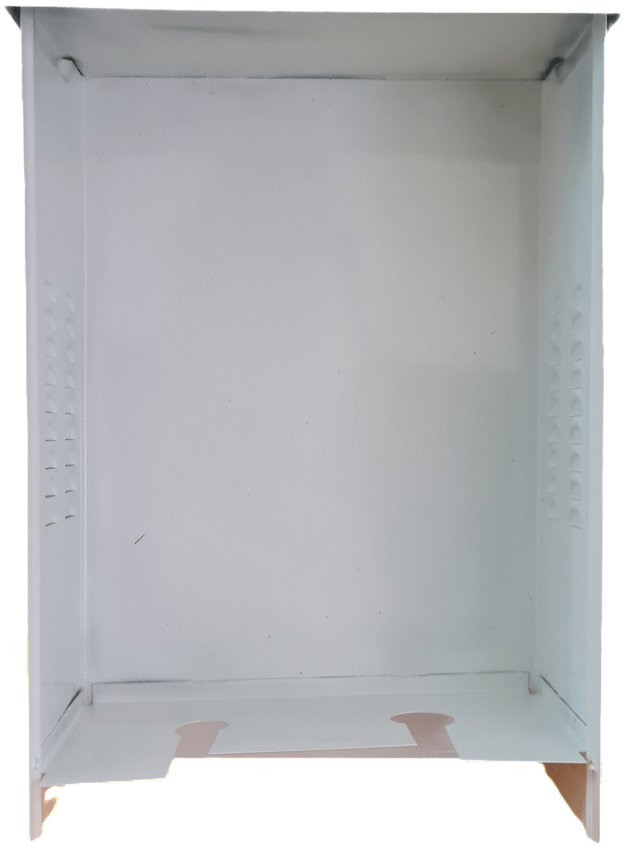 GABINETE MURAL EXTERIOR 28*19*10CM Metal Color:Blanco  IAI TECH5