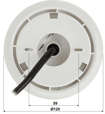 HY-SAV849HAN-E  Cámara Dahua IP AI deteccion humo/fuego 5MP 2.0mm IR20 PoE Micro SD STOCK BODEGA5