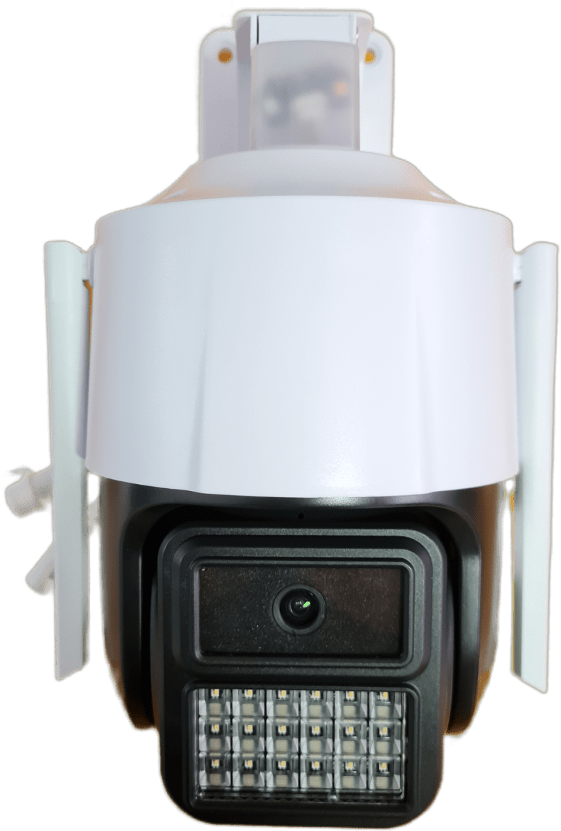 IAI-4G CAMARA 4G PT 3MP 4MM IR40M PARLANTE MIC MAX128GB FULL COLOR APP:EseeCloud3