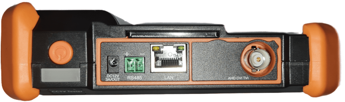 IPC-1910 PLUS TESTER CCTV MONITOR 8K H.265 CVI/TVI/AHD/IP,Salida DC12V 3A,48V PoE 30W,ONVIF5