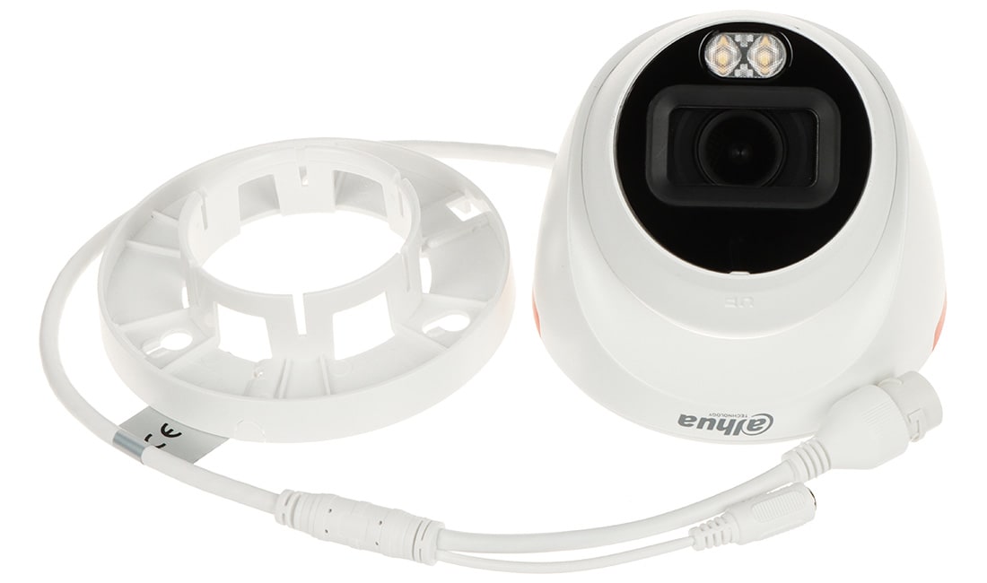 DH-IPC-HDW2449TP-S-LED-0280B-PRO CAMARA DOMO IP POE 4MP 2.8MM 30MT MIC WIZCOLOR MAX 256GB WizSense2