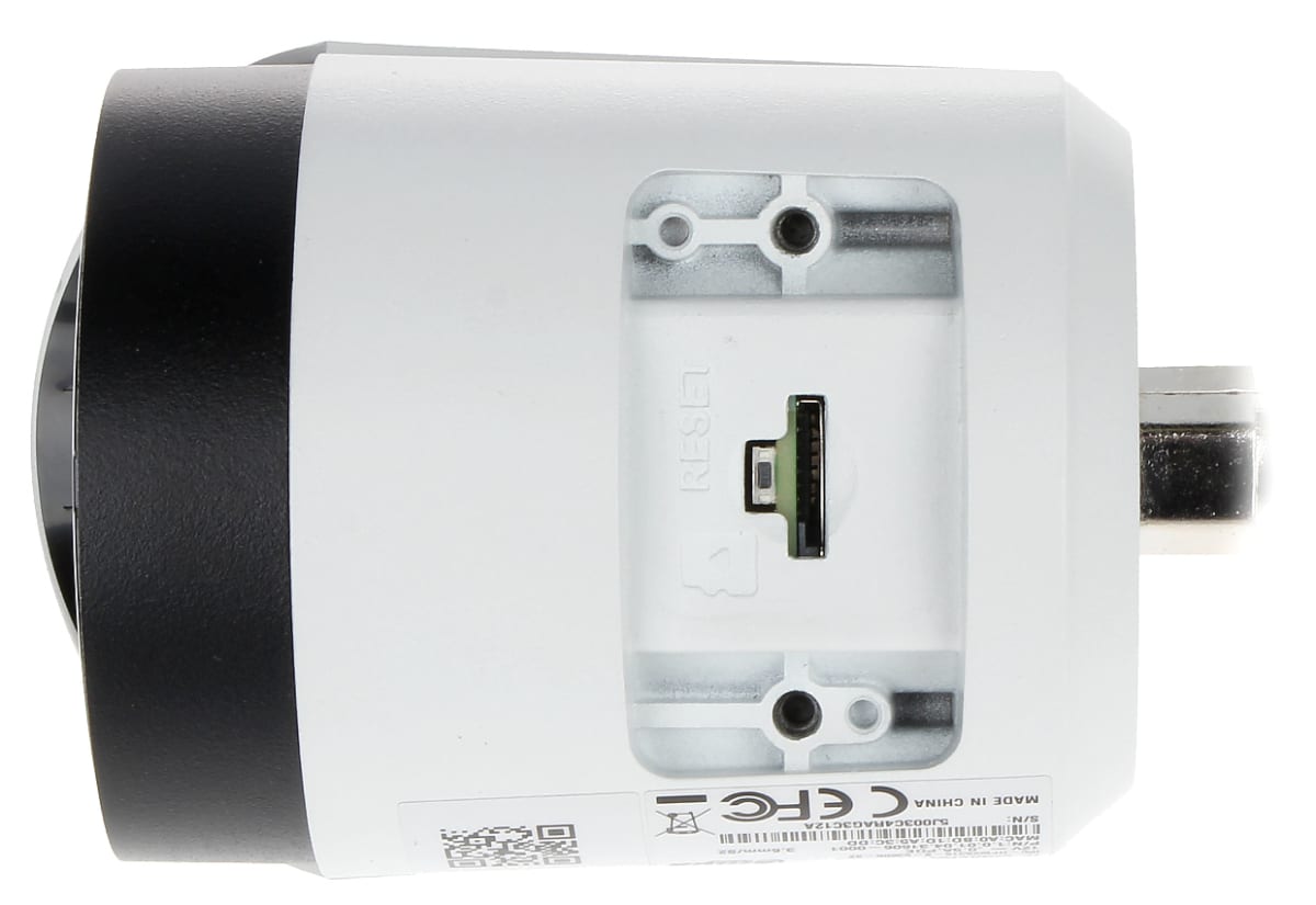 DH-IPC-HFW2841SP-S CAMARA BALA IP POE 8MP 2.8MM IR30MT WIZSENSE SMD CRUCE LINEA MIC 256GB METAL IP675