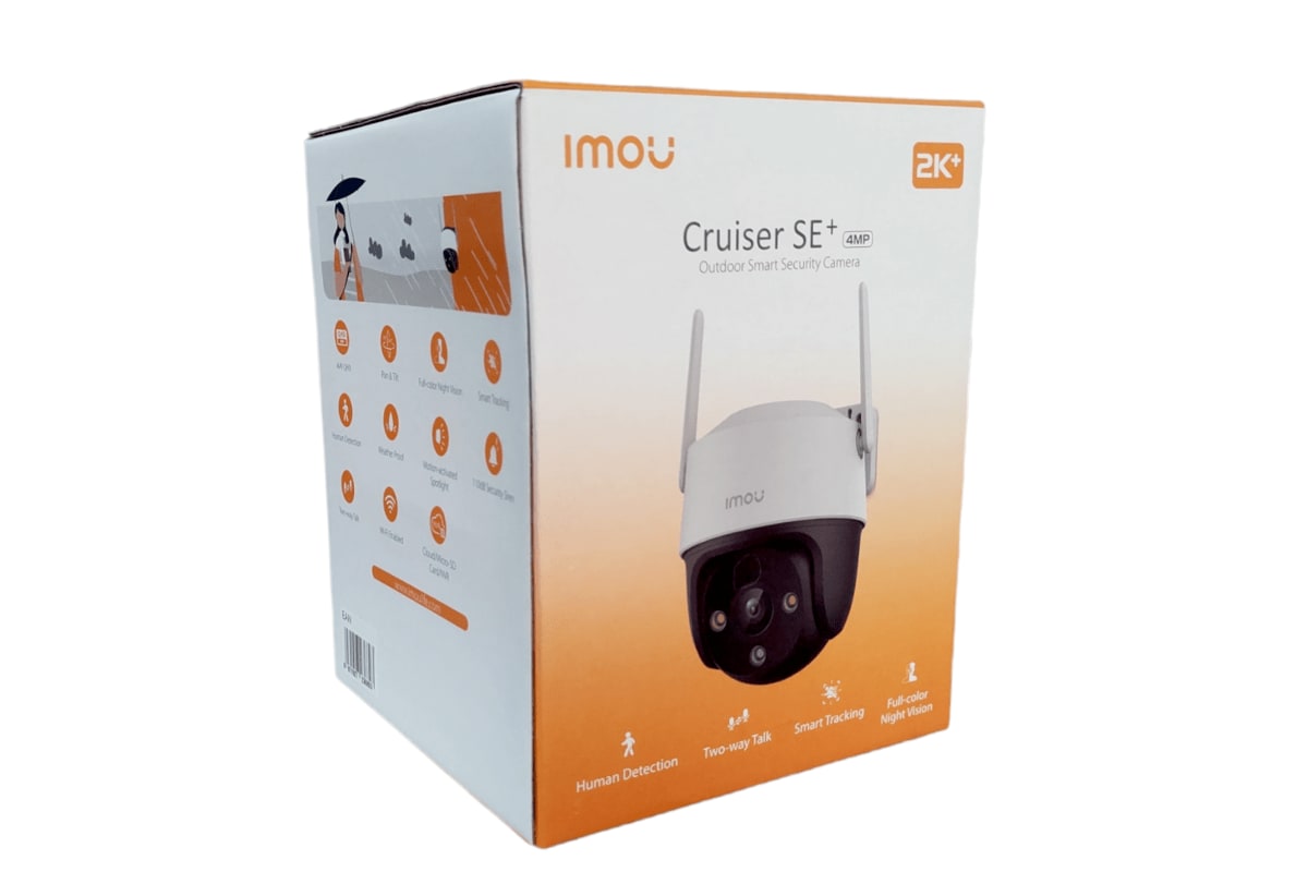 IPC-K7CN-5H1WE CAMARA IP IMOU Cruiser SE+ PT 5MP 3.6mm  AUDIO BIDIRECCIONAL Full-Color 30mt,Micro SD MAX 512GB WIFI 2.4Ghz3