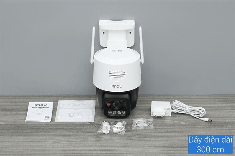 IPC-U7LN-6V0NE CAMARA IP WIFI PT 6MP 3.6mm FullColor TitanPro 30m,Alarma Intrusion MICRO SD MAXIMA 512GB 2.4Ghz Y 5Ghz 12V/POE IMOU5