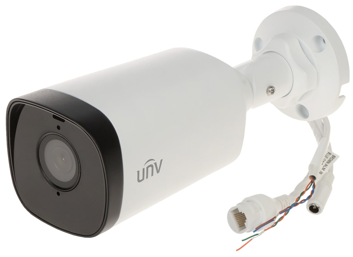 IPC2314SB-ADF40KM-I0 CAMARA BALA IP POE 4MP 4MM IR80MT INTRUSION ONVIF MIC IP67 H.265+ 512GB METAL SALIDA ALARMA AUDIO UÑV2