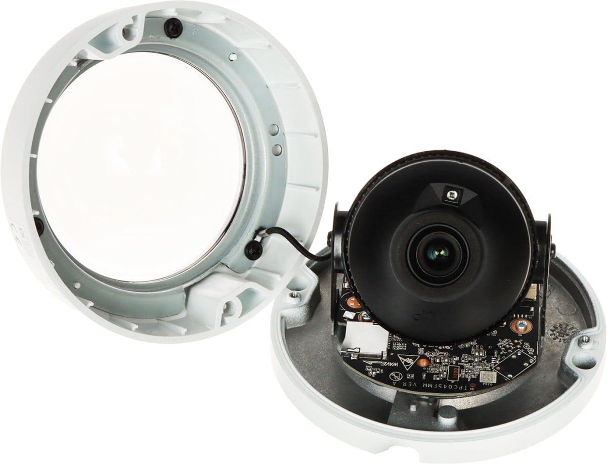 IPC324LE-ADF28K-H CAMARA DOMO IP POE IK10 4MP 2.8MM  Smart PO Intruccion IR30 MIC IP67 METAL+PLA UÑV3