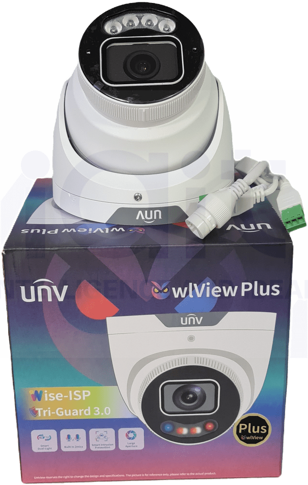 IPC3634SE-ADF28KMC-WP-I1 CAMARA DOMO IP POE 4MP 2.8mm Tri-Guard MIC ALARMA WIZCOLOR 30MT INSTRUSION LINEAS CRUZ METAL+PLASTICA MAX 512GB UÑV3