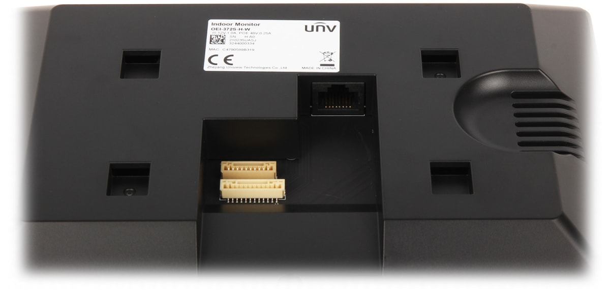 OEI-372S-H-W MONITOR TOUCH POE WIFI 2.4GHZ, 7 Pulgada 1024x600,AUDIO BIDIRECCIONAL,MAX 32GB UÑV4