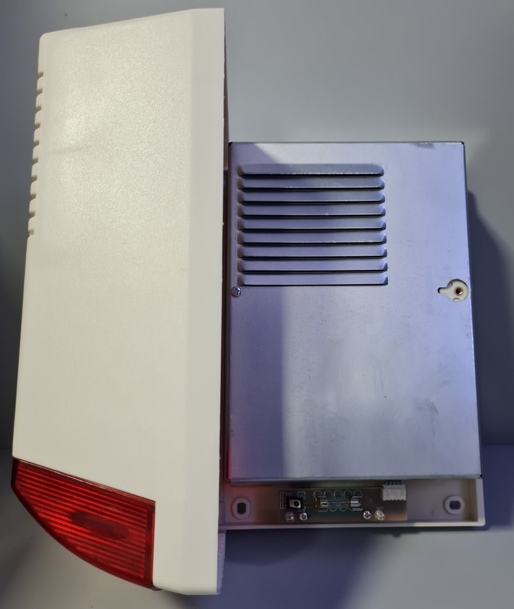 KY-108 Sirena exterior cableada 12V 120dB 1850HzSirena súper ruidosa Max 50 270*193*100MM ABS+METAL2