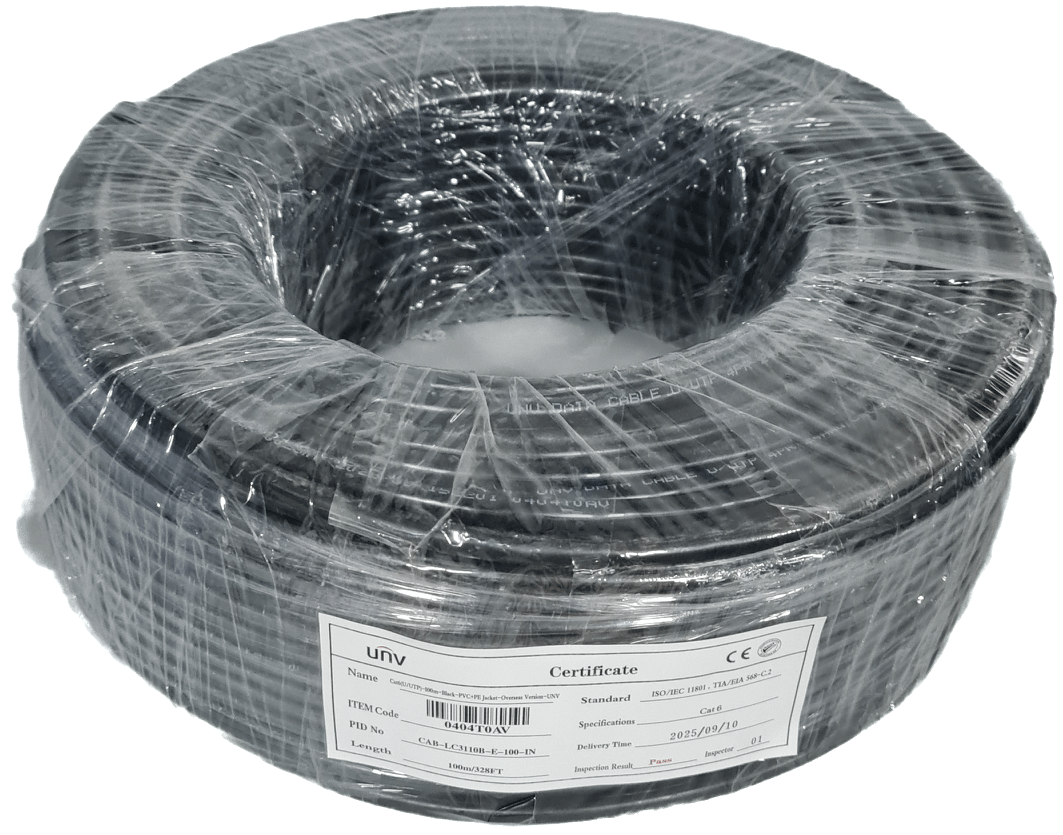 100MT CABLE UTP CAT6 EXTERIOR 99.99% COBRE OFC 0.52mm CAB-LC3110B-E-100-IN UÑV 0