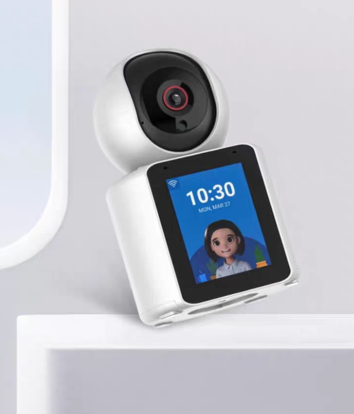 CAMARA MINI PT WIFI 1080P 360° CON MONITOR 3.5 INCHES MIC APP:V360PRO5