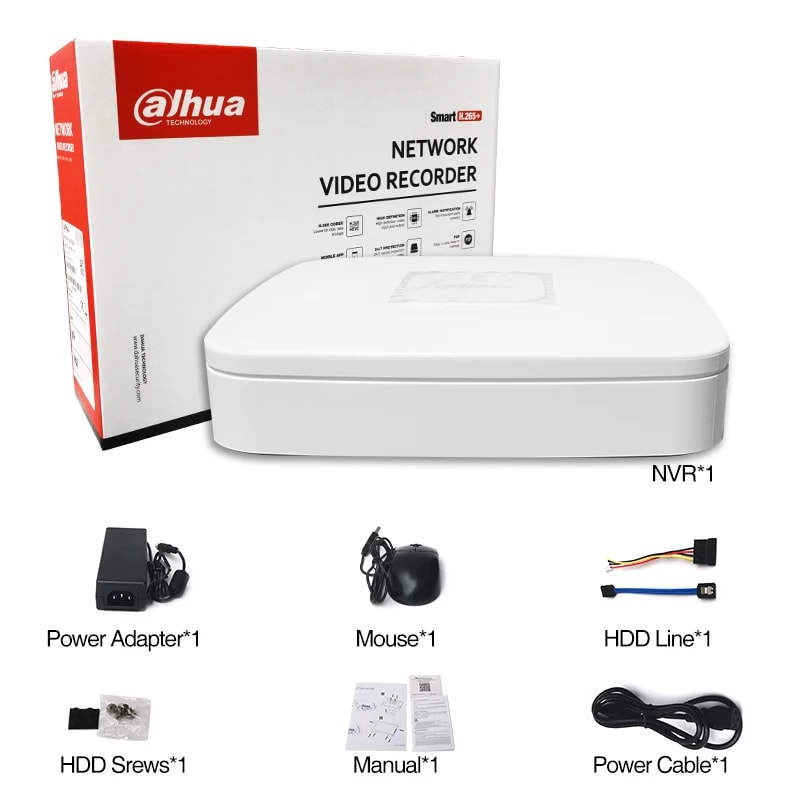 DHI-NVR2116-I2 NVR 16CH SIN POE SMD Plus Red WizSense inteligente AI H.265+ Max 10TB DAHUA5