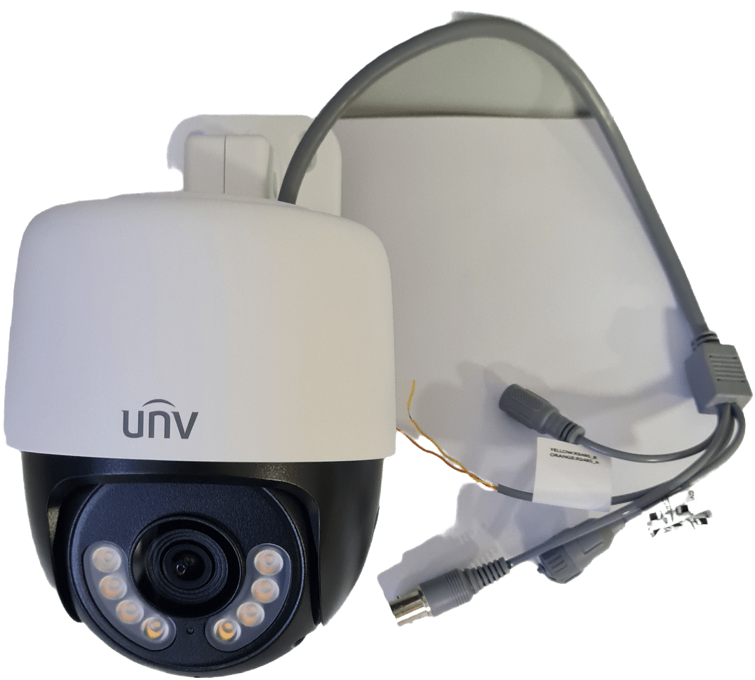 UAC-P112-AF40-W CAMARA PT 2MP 4MM 360° FULLCOLOR MIC 30MT IP66 PLASTICA 12V 2A RS485 ANALOGA (Compatible DAHUA/HIKVISION) UÑV4