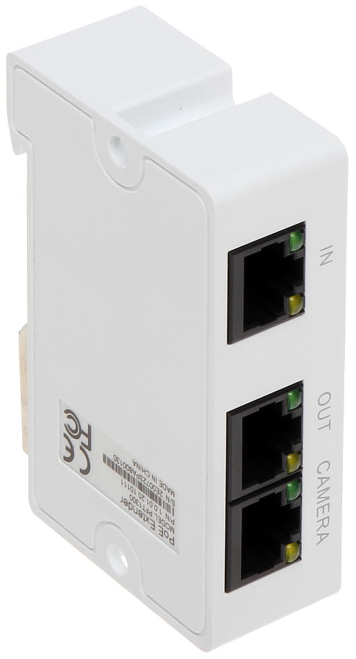 DH-PFT1300 EXTENSOR POE 1 A 2 IEEE 802.3af/at 100Mbps <25W 79×52×23mm DAHUA2
