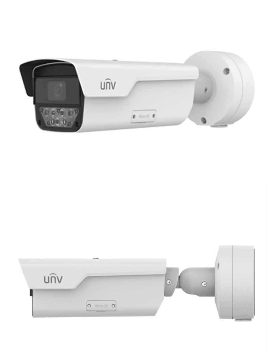PKC2630@Z28-IR-P CAMARA BALA IP POE 3MP LENTE VARIFOCAL 2.8~12MM RECONOCIMIENTO PATENTE DE VEHICULO 256GB IP67 UÑV3