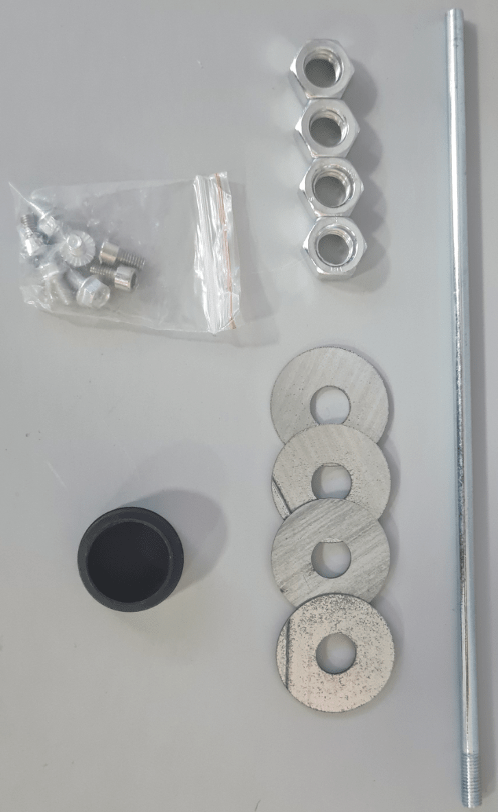 POSTE Ajustable 4MT/6MT(Opcional)Poste de soporte para cámaras de vigilancia Color:Blanco5