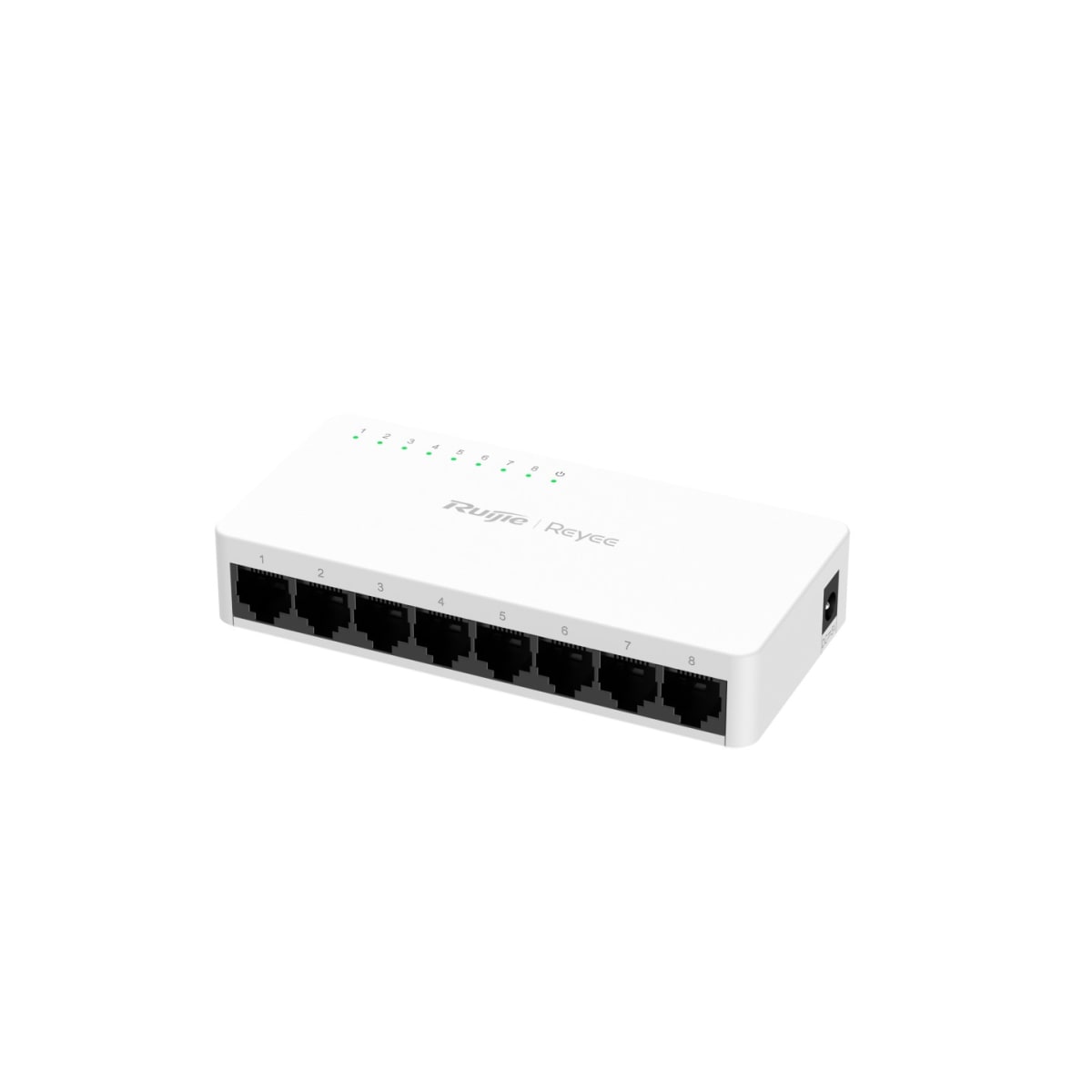 RG-ES08G-L Switch de 8 puertos, 10/100/1000 Mbps, no administrado, sin PoE 5V RUIJIE 0