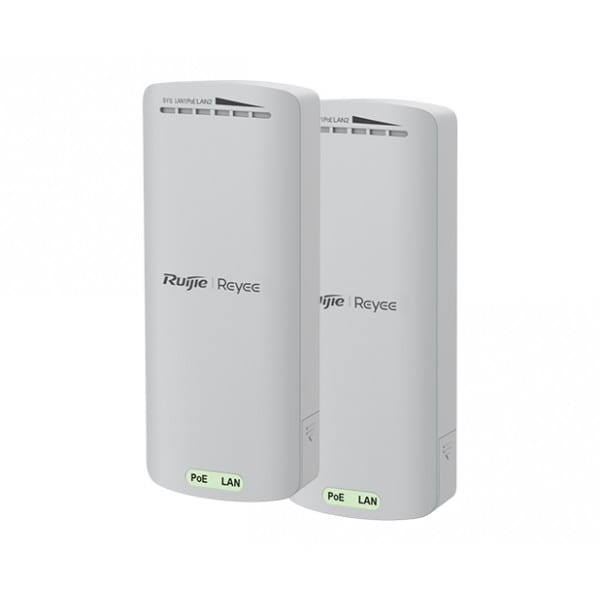 RG-EST100-E ANTENAS PAR INALAMBRICO POE 500MTS Doble flujo 2,4 GHz RUIJIE-Reyee 0
