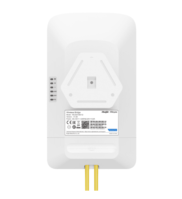 RG-EST350-V2 ANTENAS PAR 5KM INALAMBRICA 802.11AC DE DOBLE FLUJO DE 5GHz  RUIJIE-Reyee5