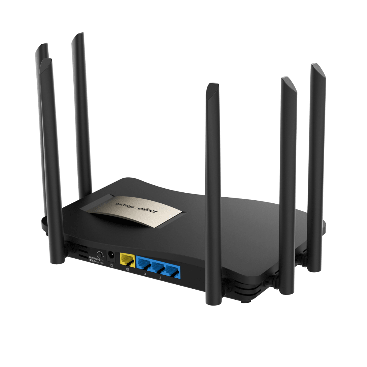 RG-EW1200G PRO Router 4CH 2.4Ghz+5Ghz 1300 Mbps Wi-Fi 5 Gigabit de doble banda RUIJIE-Reyee4