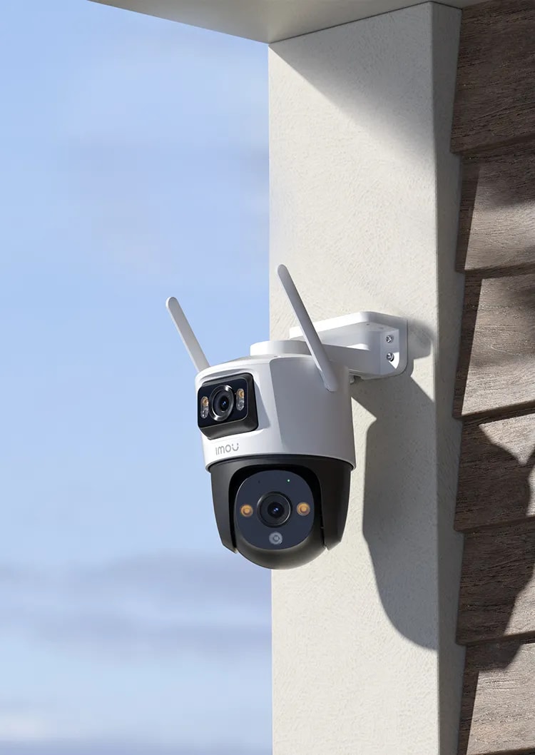 CAMARA IP IMOU PT 5MP+5MP 3.6mm Full Color 30MT AUDIO BIDIRECCIONAL IMOU SENSE Cruiser Dual MAX 512GB WIFI 2.4GHZ6