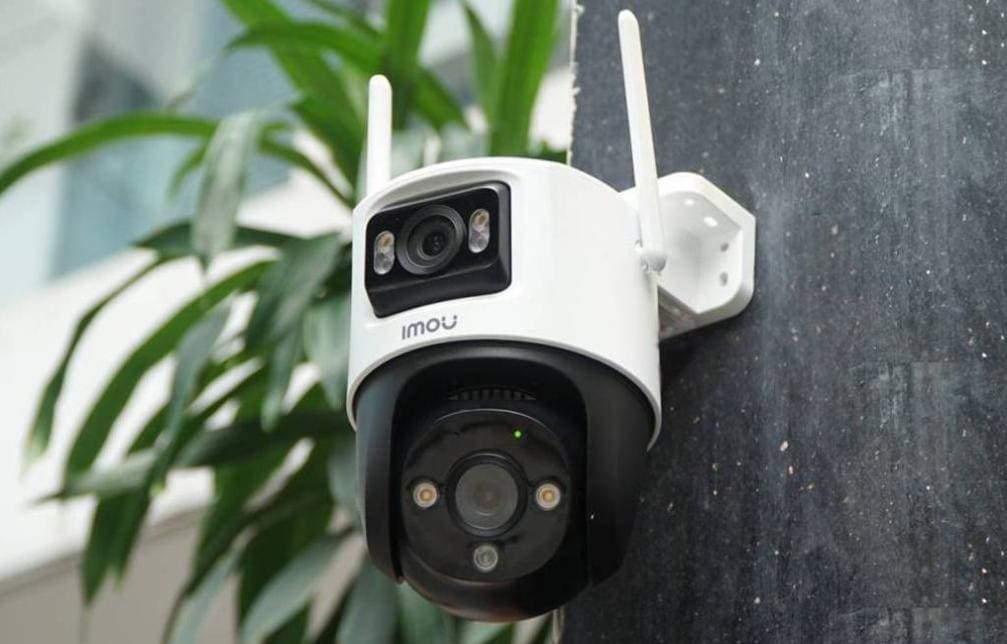CAMARA IP IMOU PT 5MP+5MP 3.6mm Full Color 30MT AUDIO BIDIRECCIONAL IMOU SENSE Cruiser Dual MAX 512GB WIFI 2.4GHZ2