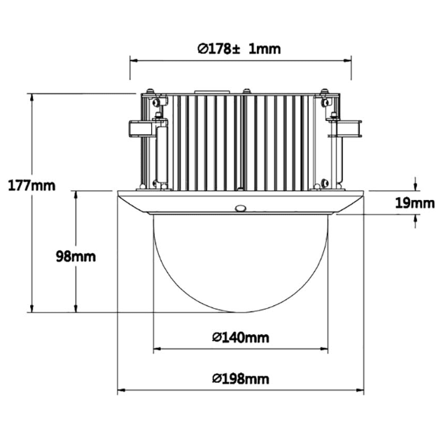 DH-SD52C225IN-HC-S3 PTZ 2MP 25X  4.8~120MM Starlight IK10 24V Analoga DAHUA NUEVA5