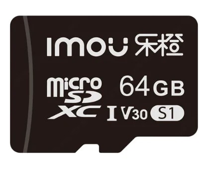 ST2-64-S1-IMOU 64 GB TARJETA MEMORIA Micro SD Card Class 10, U3, V30 IMOU2