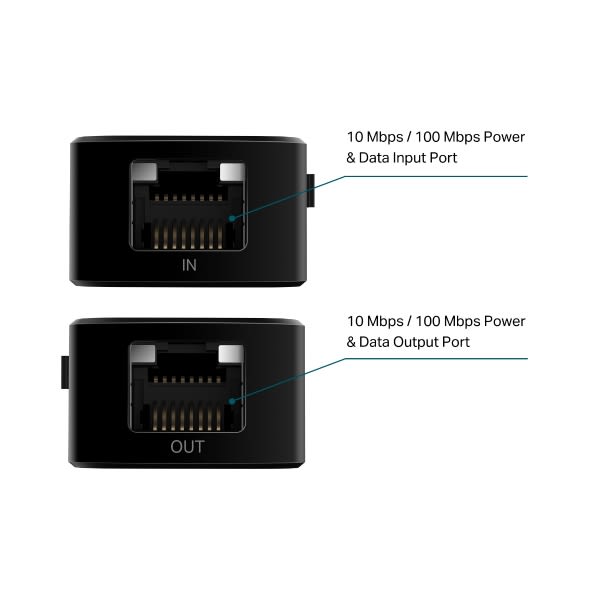 TL-POE10E EXTENSOR POE 20W 10/100Mbps 802.3af/at MAX 250MT MARCA: TP-Link3