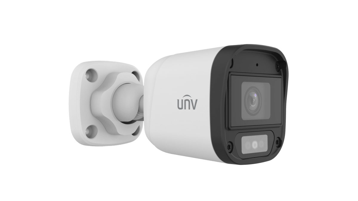 UAC-B115-AF28-DL CAMARA BALA 5MP 2.8MM IR20MT MICROFONO COLOR INTELIGENTE IP67 PLASTICA 12V 2A ANALOGA (Compatible DAHUA/HIKVISION) UÑV2