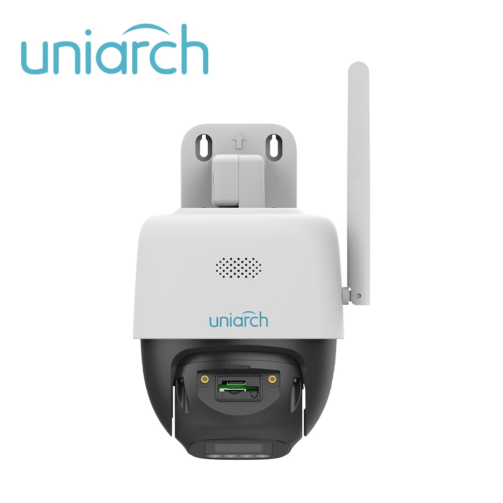 UHO-P3C-M5F4 CAMARA WIFI PT 5MP 4MM INTELIGENTE COLOR /WIZCOLOR IR30MT AUDIO BIDIRECIONAL 512GB IP66 ONVIF UNIARCH2