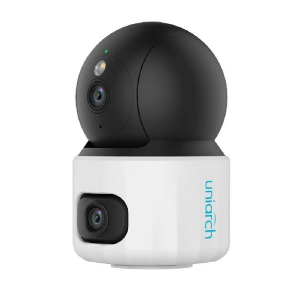 UHO-S3S-M33D CAMARA WIFI PT 3MP+3MP Doble Lentes 2.8MM IR10MT ALARMA AUDIO BIDIRECIONAL 512G UNIARCH 0